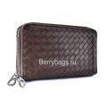 Мужской кожаный клатч Bottega Veneta 117397