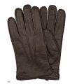 Перчатки мужские кожаные утепленные Gloves 122135 Snow 